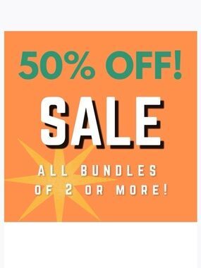 50% SALE!!
